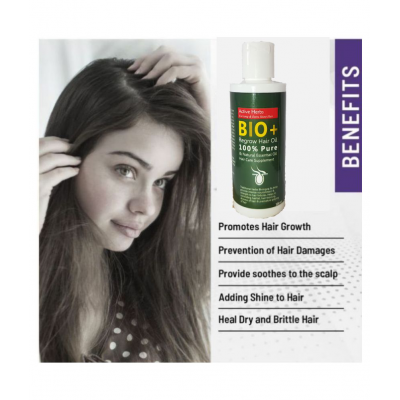 BIO+ Hair Fall Control & Regrowth New hair Oil 2 no.s Pack Of 2