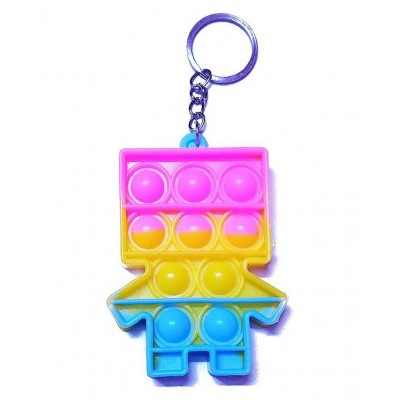 BONGERKING Multicolour Plastic Keychain - Pack of 1