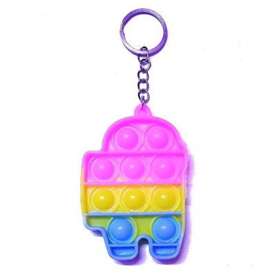 BONGERKING Multicolour Plastic Keychain - Pack of 1