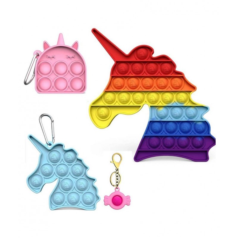 BONGERKING Plastic Keychain - Pack of 4