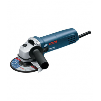 BOSCH GWS 600 professional Angle Grinder for Metal Working (with Brush Motor & Protective Guard - 660W, 100MM, M10) (Blue)