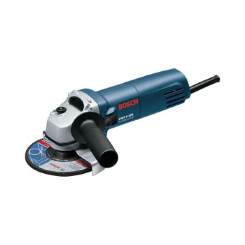 BOSCH GWS 600 professional Angle Grinder for Metal Working (with Brush Motor & Protective Guard - 660W, 100MM, M10) (Blue)