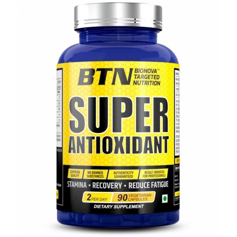 BTN Super Antioxidant for Stamina,Muscle,Skin Capsules 90 no.s