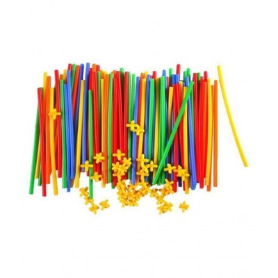 BUILD YOUR CREATIVITY DIY Colorful Educational Smart City Assembly Sticks BY NVJ Enterprise