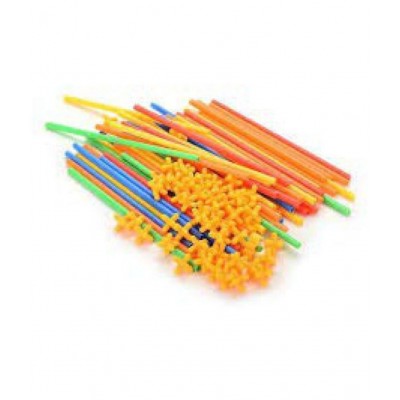 BUILD YOUR CREATIVITY DIY Colorful Educational Smart City Assembly Sticks BY NVJ Enterprise