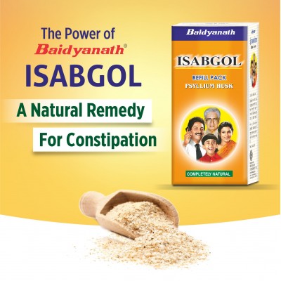 Baidyanath 99% Pure Isabgol | Pack of 2 (200 g) Powder 100 gm