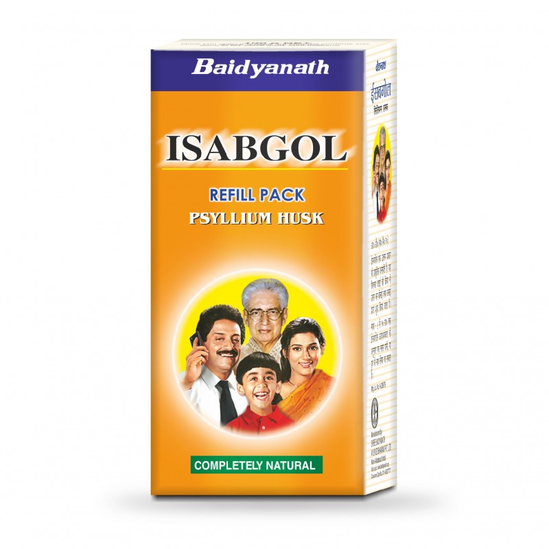 Baidyanath 99% Pure Isabgol (Psyllium Husk)-240 g Powder 120 gm Pack of 2