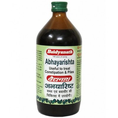 Baidyanath Abhayarishta Constipation Relief Liquid 220 ml Pack of 3