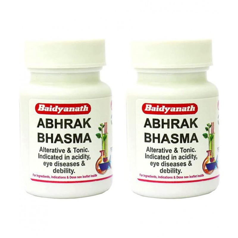 Baidyanath Abhrak Bhasma Powder 5 gm Pack Of 2