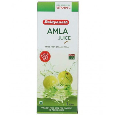 Baidyanath Amla & Giloy Juice 1500ml  (Pack Of 2)
