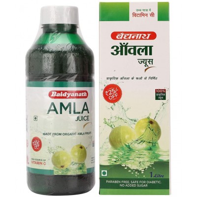 Baidyanath Amla & Giloy Juice 1500ml  (Pack Of 2)