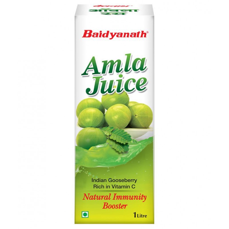 Baidyanath Amla Juice - 1L (1000 ml) Liquid 1000 ml Pack of 1
