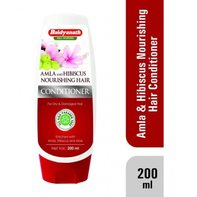 Baidyanath Amla and Hibiscus Hair Conditioner Liquid 200 ml