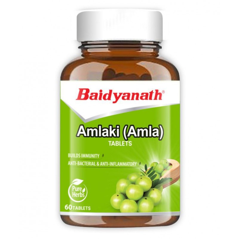 Baidyanath Amlaki (Amla) Tablets | 60 TB Tablet 60 no.s