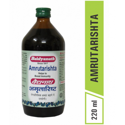 Baidyanath Amrutarishta Bacterial Infection Liquid 220 ml Pack Of 2