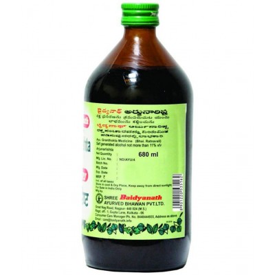 Baidyanath Arjunarishta Ayurvedic Medicine Liquid 480 ml Pack Of 1