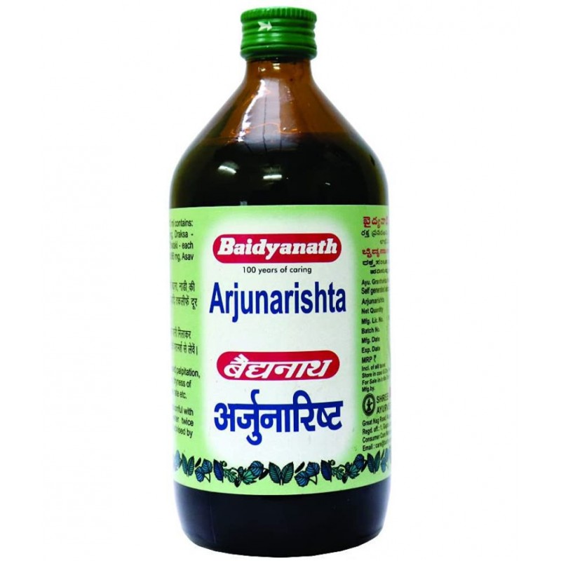 Baidyanath Arjunarishta Liquid 450 ml Pack Of 1