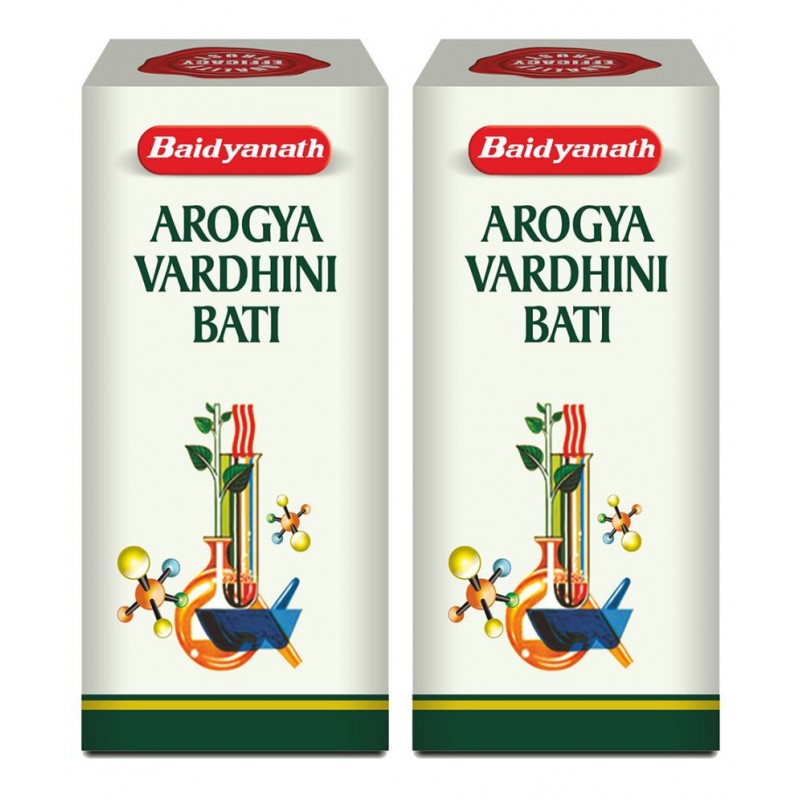 Baidyanath Arogya Vardhini Bati | (160 Tablets) Tablet 160 no.s Pack of 2