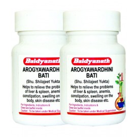 Baidyanath Arogyavardhini Bati Digestive Supplement Tablet 46 gm Pack Of 2