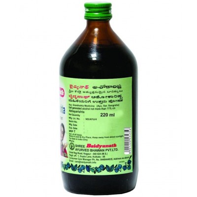 Baidyanath Ashokarishta Asava Liquid 220 ml Pack Of 2