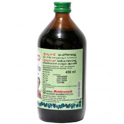 Baidyanath Ashokarishta Asava Liquid 450 ml Pack Of 2