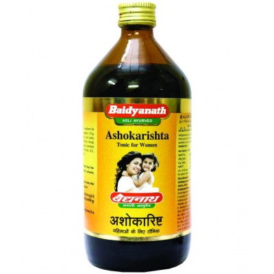 Baidyanath Ashokarishta Asava Menstrual Cycle Liquid 450 ml Pack of 3
