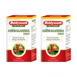 Baidyanath Ashwagandha for  Sexual Health Tablet 60 gm Pack Of 2