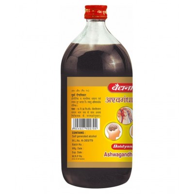 Baidyanath Ashwagandharishta | (450 ml, 450 ml) Liquid 450 ml