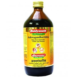 Baidyanath Ashwagandharishta Liquid 450 ml  Maintain Vitality & Stamina