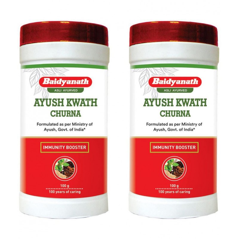 Baidyanath Ayush kwath Churna Powder 100 gm Pack Of 2