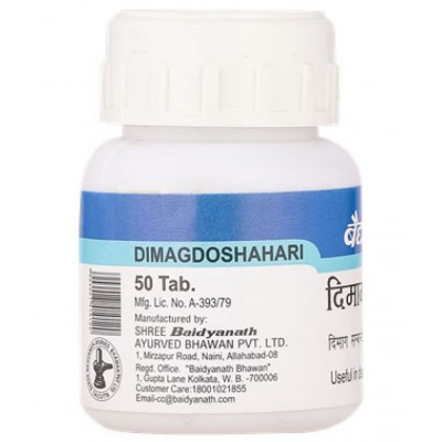 Baidyanath Baidyanath Dimagdoshhari  Tablet 50 no.s Pack Of 1