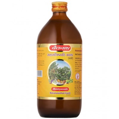 Baidyanath Baidyanath Mahamanjishtadi Kadha Liquid 450 ml Pack Of 1