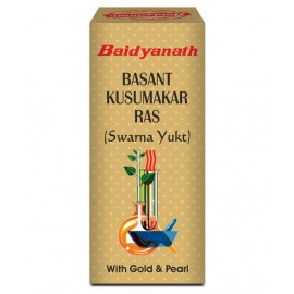 Baidyanath Basant Kusumakar Ras | (10 Tablets) Tablet 10 no.s Pack of 1