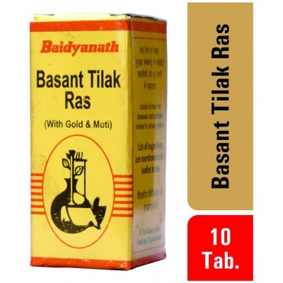 Baidyanath Basanttilak Ras Tablet 10 no.s Pack Of 1