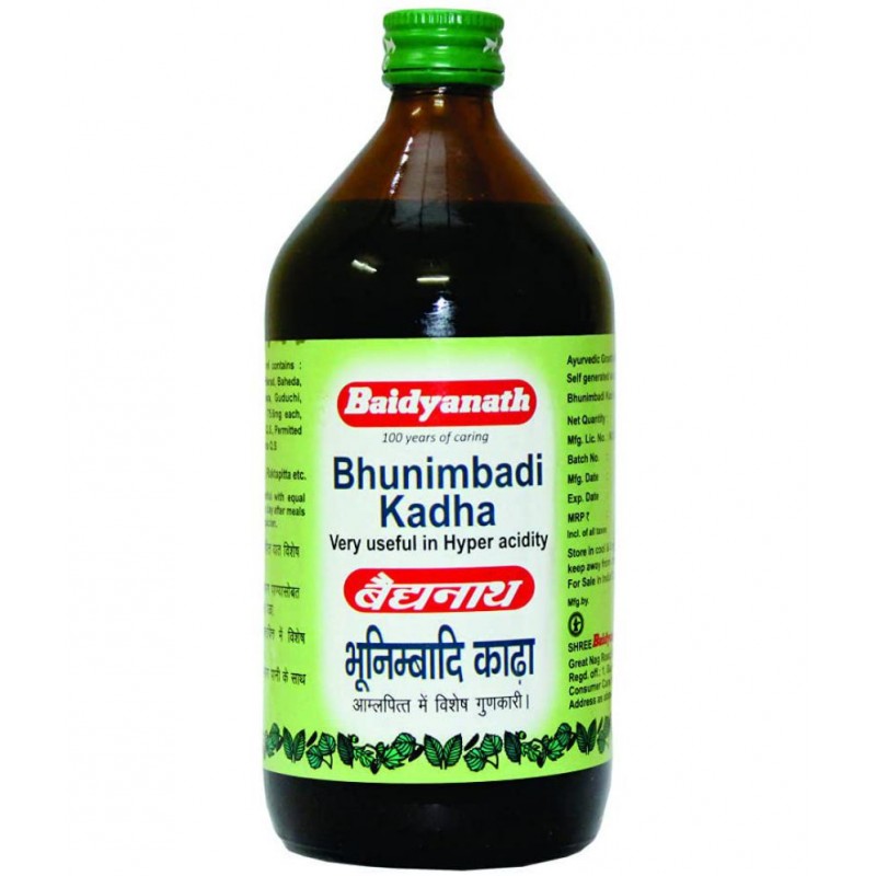 Baidyanath Bhunimbadi Kadha Liquid 450 ml Pack Of 1