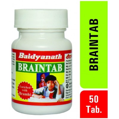 Baidyanath BrainTab Tablet 50 no.s Pack Of 1