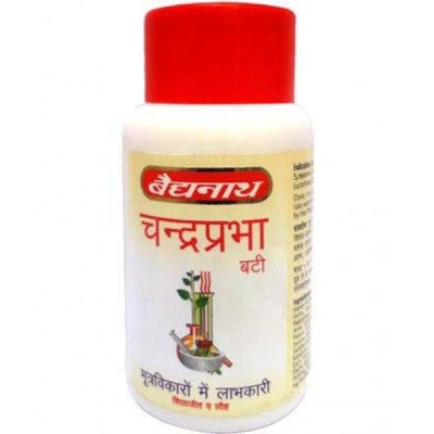 Baidyanath CHANDRAPRABHA VATI Tablet 80 no.s Pack Of 2