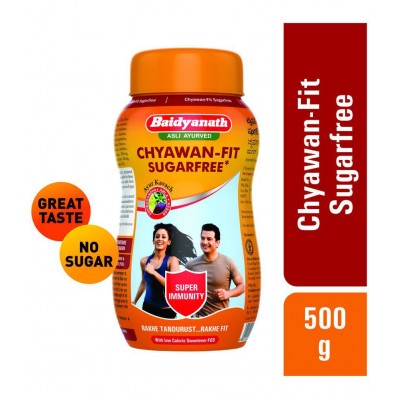 Baidyanath Chyawan-Fit Sugarfree Chyawanparsh Paste 500 gm Pack Of 1