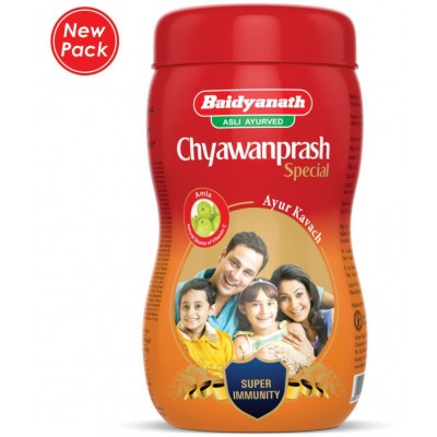 Baidyanath Chyawanprash & Chyawan-Fit Sugarfree Paste 1 kg Pack Of 2