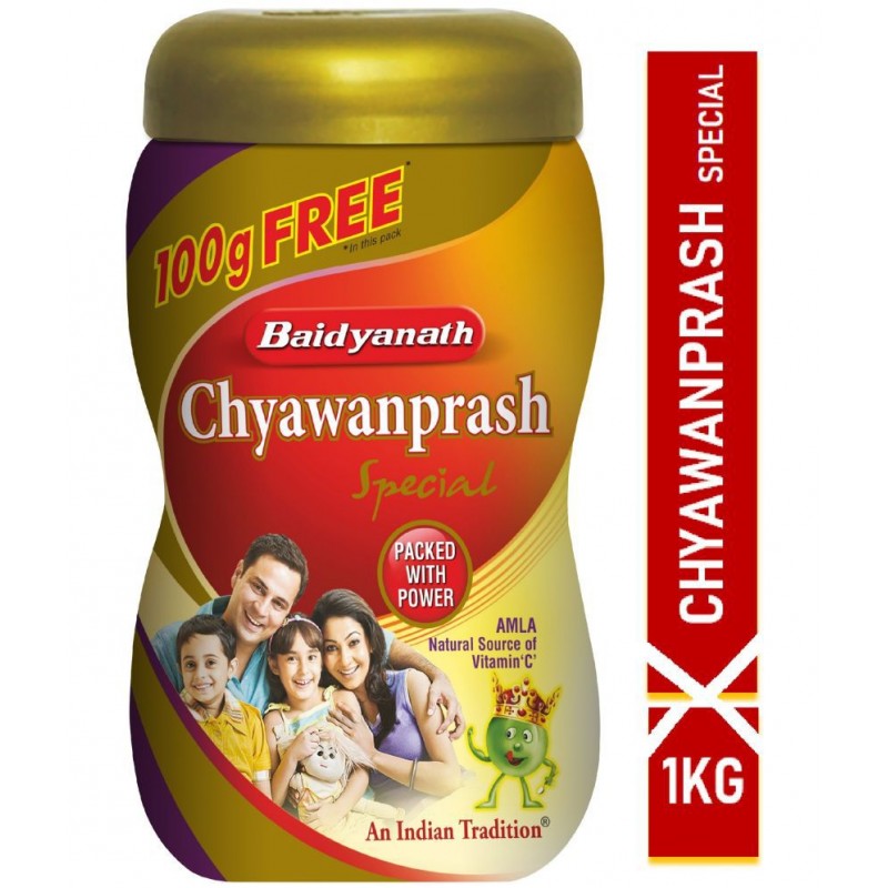 Baidyanath Chyawanprash Special900+100gm Paste 1000 gm Pack Of 1