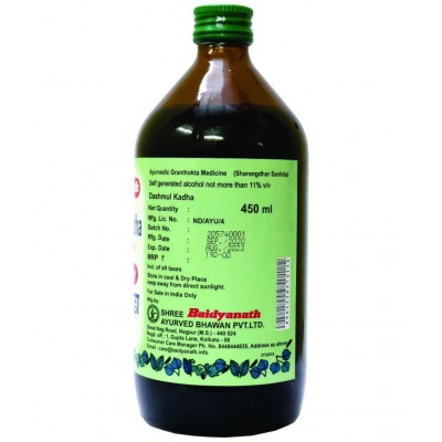 Baidyanath Dashmul Kadha 450ml Liquid (Pack of 1)