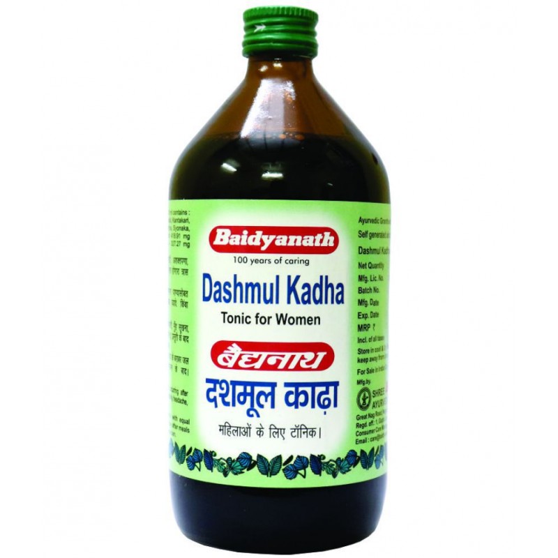 Baidyanath Dashmul Kadha 450ml Liquid (Pack of 1)