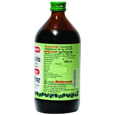 Baidyanath Draksharishta Liquid 450 ml Pack Of 2