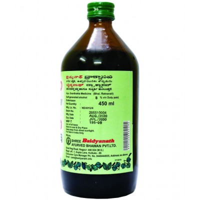 Baidyanath Drakshasav Syrup 450ml (Pack of 1)