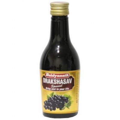 Baidyanath Drakshasava I Ayurvedic Tonic  Liquid 180 ml Pack Of 2
