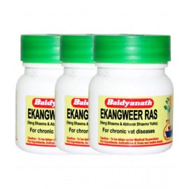 Baidyanath Ekangweer Ras I Pain Relief Tablet 40 no.s Pack of 3