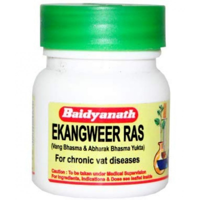 Baidyanath Ekangweer Ras I Pain Relief Tablet 60 no.s Pack Of 1