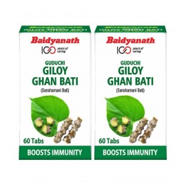 Baidyanath Giloy (Guduchi) Ghan Bati | (60 Tablets) Tablet 60 no.s
