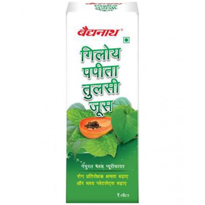 Baidyanath Giloy Papaya Tulsi Juice 2L Liquid 2 l
