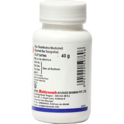 Baidyanath Giloy Satwa Antioxidant 40gm Powder (Pack Of 2)